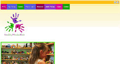 Desktop Screenshot of healthymindedkids.com